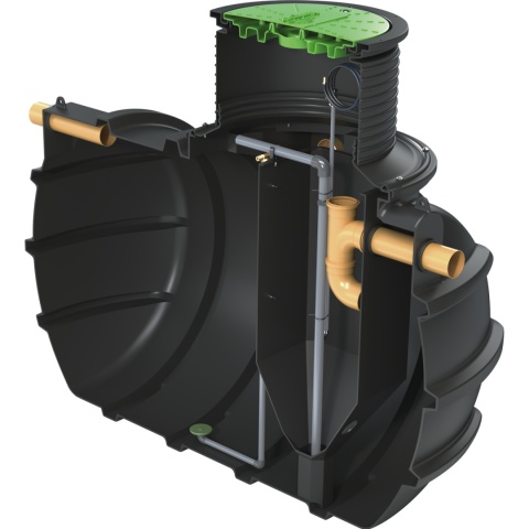Biologiczna oczyszczalnia ścieków Klargester BioAir® 1, 4 RLM
