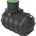 Biologiczna oczyszczalnia ścieków Klargester BioAir® 1, 4RLM z zewnętrzną skrzynką.
