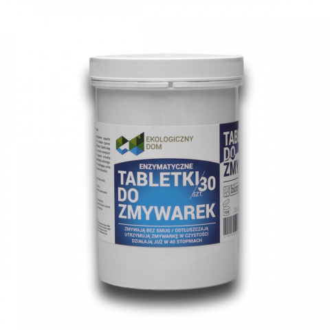 EKOLOGICZNY DOM: Tabletki do zmywarek 30 sztuk EKOLOGICZNY DOM: Tabletki do zmywarek 30 sztuk