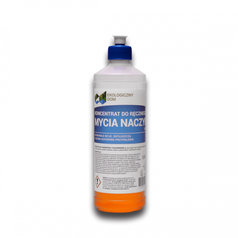 EKOLOGICZNY DOM: Płyn do ręcznego mycia naczyń 0,5 l EKOLOGICZNY DOM: Płyn do ręcznego mycia naczyń 0,5 l